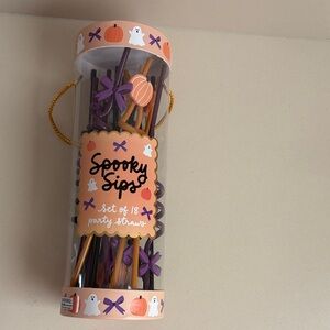 Eccolo Spooky Sips Party Straws